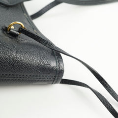 Louis Vuitton Neverfull MM Empreinte Black