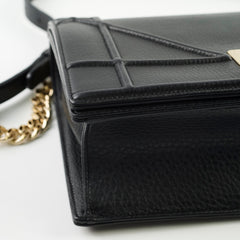 Dior Diorama Medium Flap Bag Black