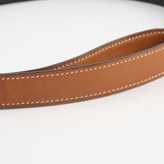 Hermes Constance 24mm Belt Reversible Black/ Gold GHW size 90