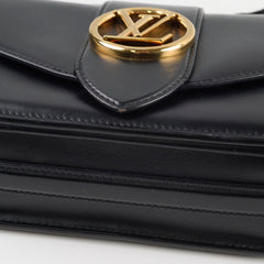 Louis Vuitton Pont 9 Cross Body Bag Black