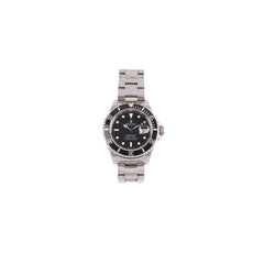 Rolex Submariner Date 40mm Watch Black Dial 16610