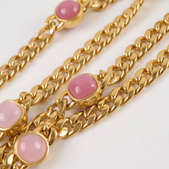 Chanel Mini Gem Wallet On Chain Grey Lambskin