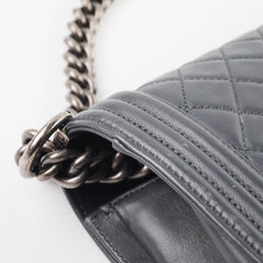 Chanel New Medium Boy Dark Grey