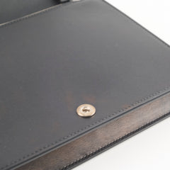 Celine Frame Wallet On Chain Black/White