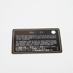 Chanel Caviar Wallet On Chain WOC Black 24 Series