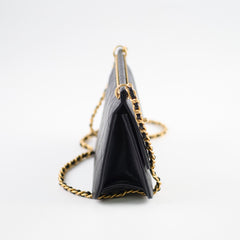 Chanel Seasonal Caviar Flap Cross body Bag Microchip