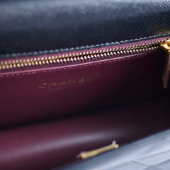 Chanel Seasonal Caviar Flap Cross body Bag Microchip