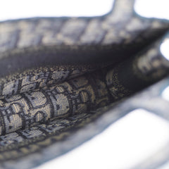 Christian Dior Mini Book Tote Navy