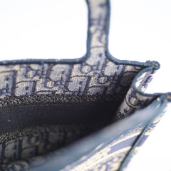 Christian Dior Mini Book Tote Navy