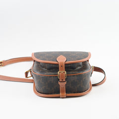 Celine Folco Medium Triomphe Bag Brown