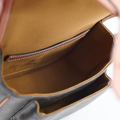 Celine Folco Medium Triomphe Bag Brown