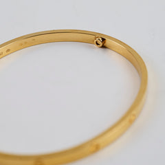 Cartier Free Love Bracelet Small Model Size 19 Yellow Gold