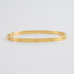 Cartier Free Love Bracelet Small Model Size 19 Yellow Gold