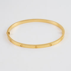 Cartier Free Love Bracelet Small Model Size 19 Yellow Gold