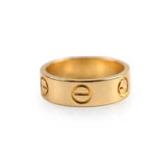 Cartier Classic Model Love Ring Size 50