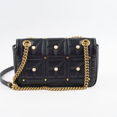 Gucci Pearl Marmont Medium Black