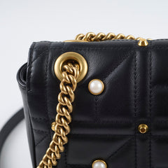 Gucci Pearl Marmont Medium Black