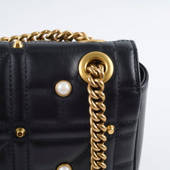 Gucci Pearl Marmont Medium Black