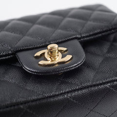 Chanel Caviar Mini Square Black 24 Series