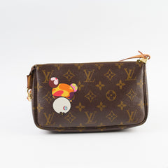 Louis Vuitton x Murakami Panda Pochette Accessoires Monogram 2004