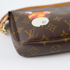 Louis Vuitton x Murakami Panda Pochette Accessoires Monogram 2004