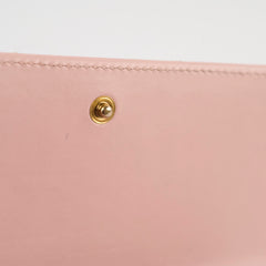 Gucci Marmont Long Wallet Light Pink