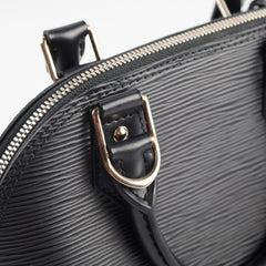 Louis Vuitton Alma BB Epi Black