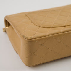 Chanel Vintage Medium/Large Double Classic Flap Beige