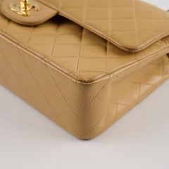 Chanel Vintage Medium/Large Double Classic Flap Beige