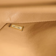 Chanel Vintage Medium/Large Double Classic Flap Beige