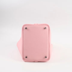 Hermes Picotin 18 Clemence Rose Sakura W Stamp