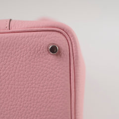 Hermes Picotin 18 Clemence Rose Sakura W Stamp