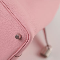 Hermes Picotin 18 Clemence Rose Sakura W Stamp