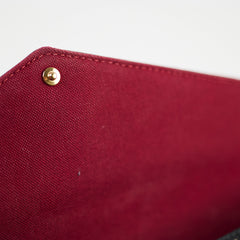 Louis Vuitton Felicie Pochette Black/Beige Empreinte Crossbody