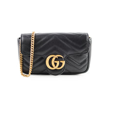 Gucci Super Mini Marmont Black