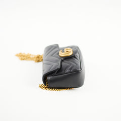 Gucci Super Mini Marmont Black