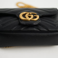 Gucci Super Mini Marmont Black