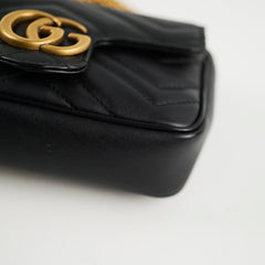 Gucci Super Mini Marmont Black