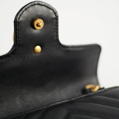 Gucci Super Mini Marmont Black