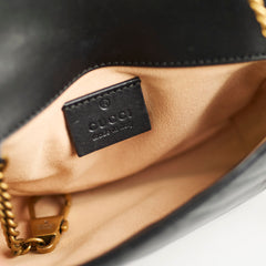 Gucci Super Mini Marmont Black