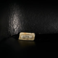 Chanel Vintage Jumbo Single Flap Diagonal Quilted Caviar Black