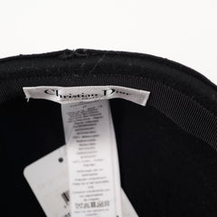 Dior Travel Cap Wool Black - Size 57