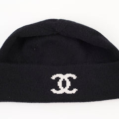 Chanel Beanie Cashmere Black