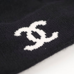 Chanel Beanie Cashmere Black