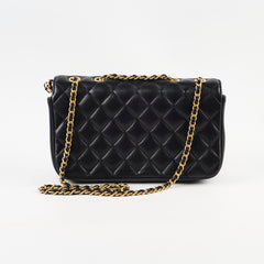 Chanel Seasonal Chic Enamel Flap Black