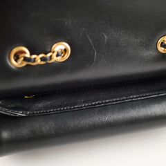 Chanel Seasonal Chic Enamel Flap Black