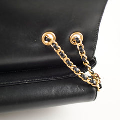 Chanel Seasonal Chic Enamel Flap Black