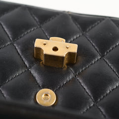 Chanel Seasonal Chic Enamel Flap Black