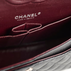 Chanel Caviar Medium/Large M/L Classic Flap Black