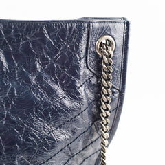 Saint Laurent Niki Shopping Tote Navy
